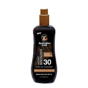 Spraygel Spf 30 met bronzer