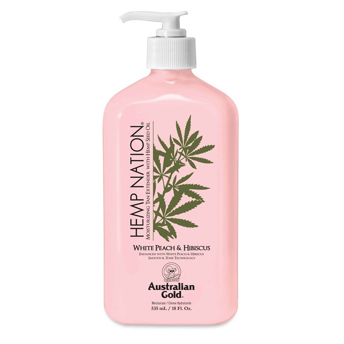 Australian Gold Hemp Nation White Peach & Hibiscus Tanboutique.nl Hemp Nation White Peach & Hibicus